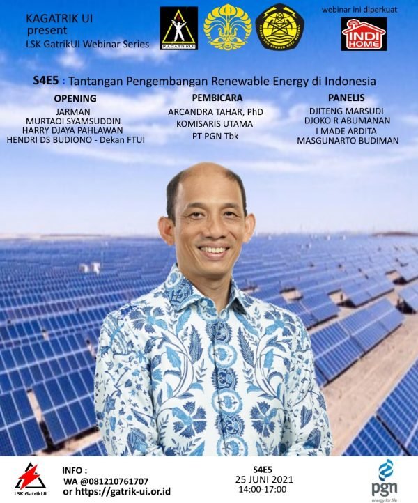 Materi Webinar S4E5 Tantangan Pengembangan Renewable Energi di Indonesia