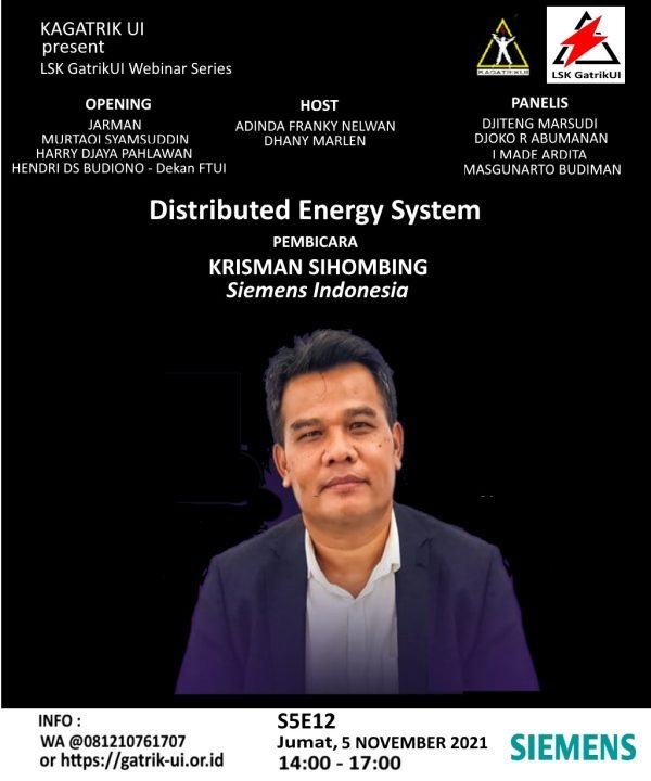 Sertifikat Webinar S5E12 Distributed Energy System - Gambar 2