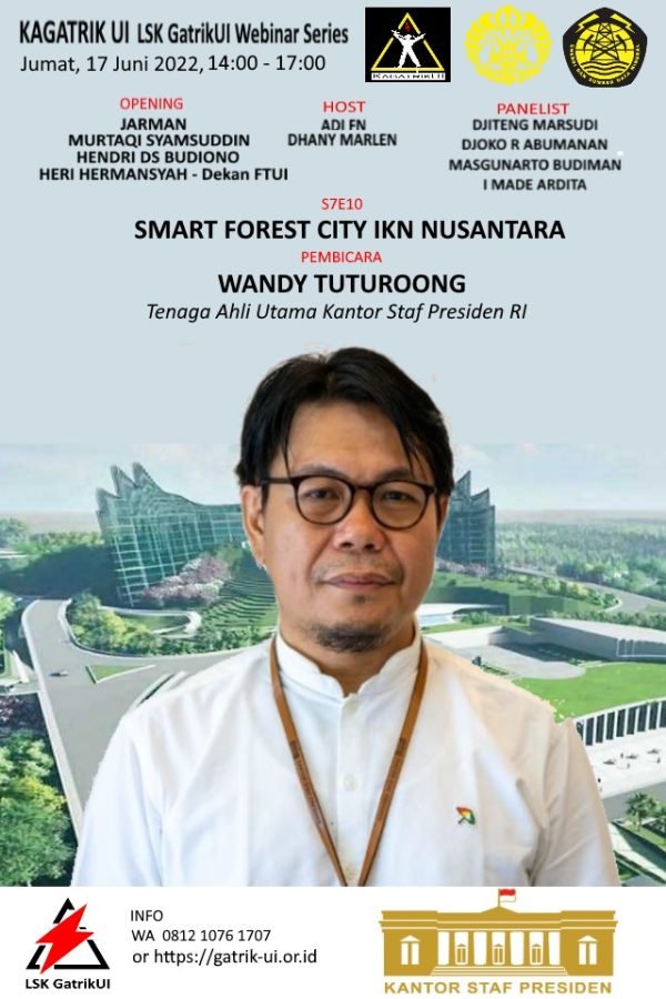 Sertifikat Webinar S7E10 Smart Forest City IKN Nusantara - Gambar 2