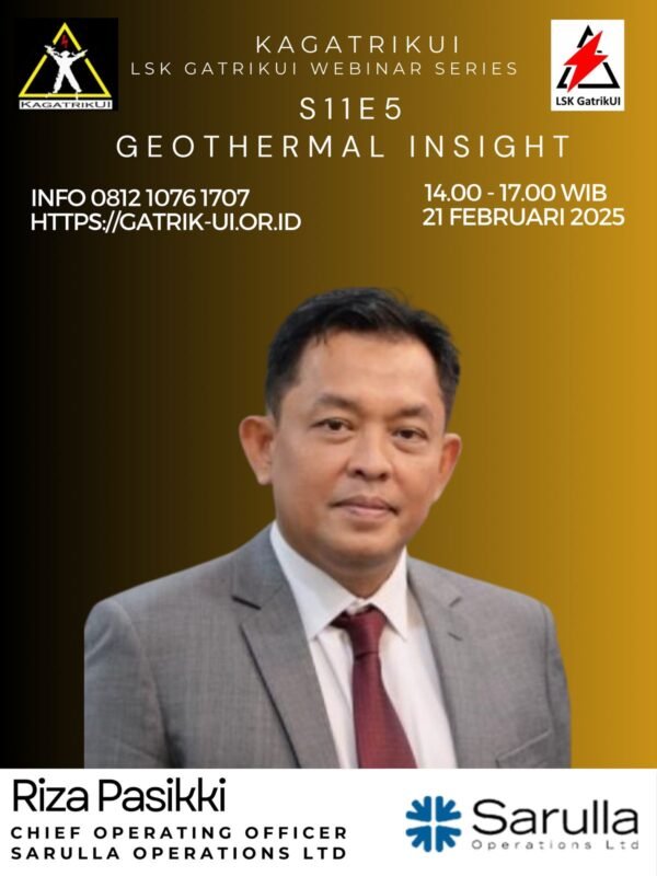 Materi Webinar S11E5 | Geothermal Insight | Pivotal Role of Geothermal in Energy Transition ( Riza Pasikki )