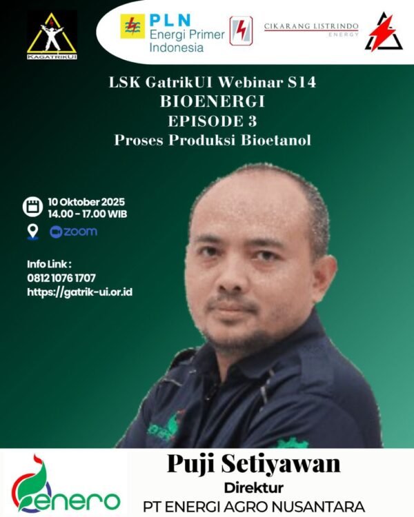 Materi Webinar S14E3 | Proses Produksi Bioetanol ( Puji Setiyawan )
