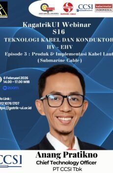 Materi Webinar S16E3 | Produk & Implementasi Kabel Laut ( Submarine Cable ) ( Anang Pratikno )